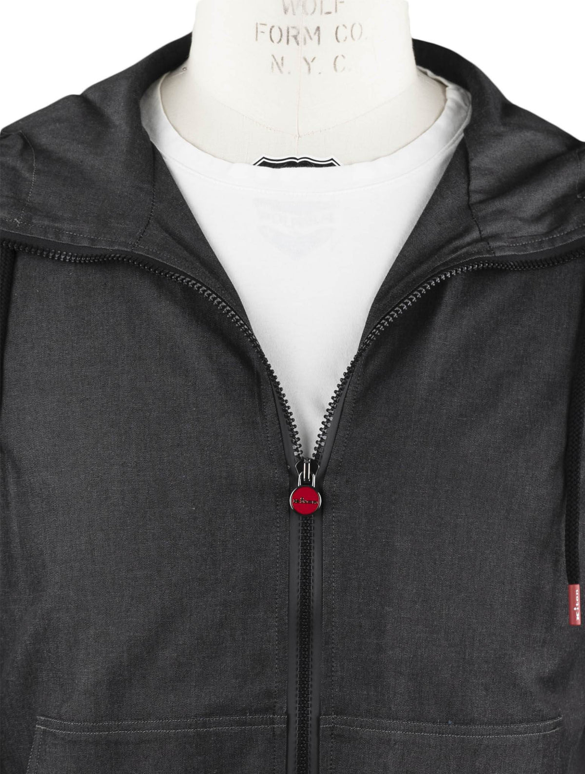 Kiton Dark Gray Cotton Ea Sweatshirt Umbi
