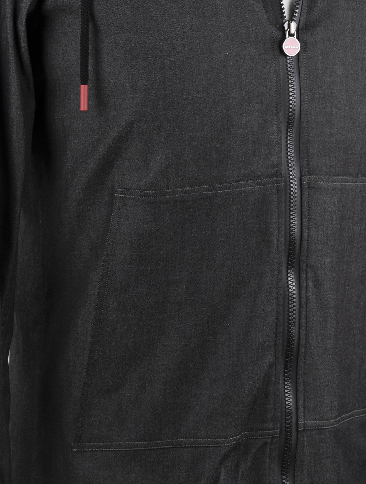 Kiton Dark Gray Cotton Ea Sweatshirt Umbi