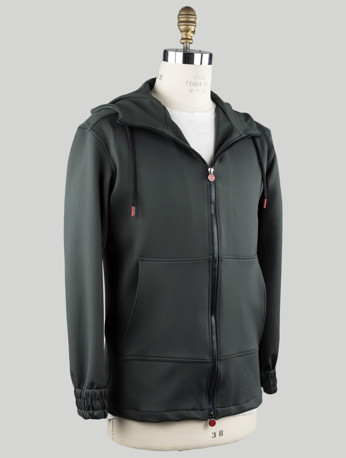 Kiton Kiton Gray Pl Cotton Pa Ea Sweatshirt Umbi Neoprene Fabric KMX136 Gray 001