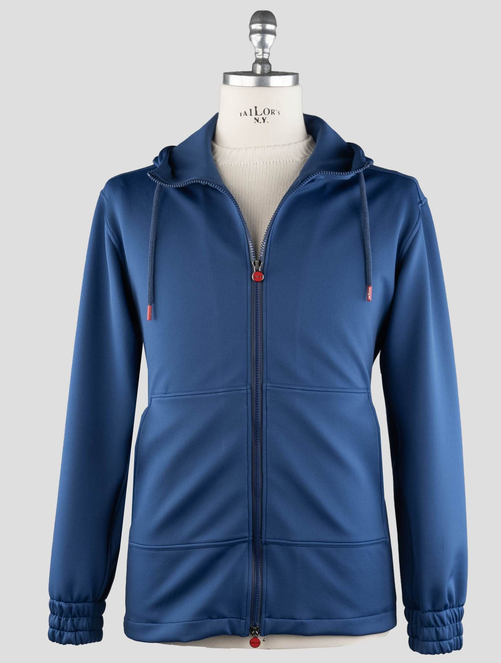 Kiton Blue Pl Cotton Pa Ea Shirt UMBI
