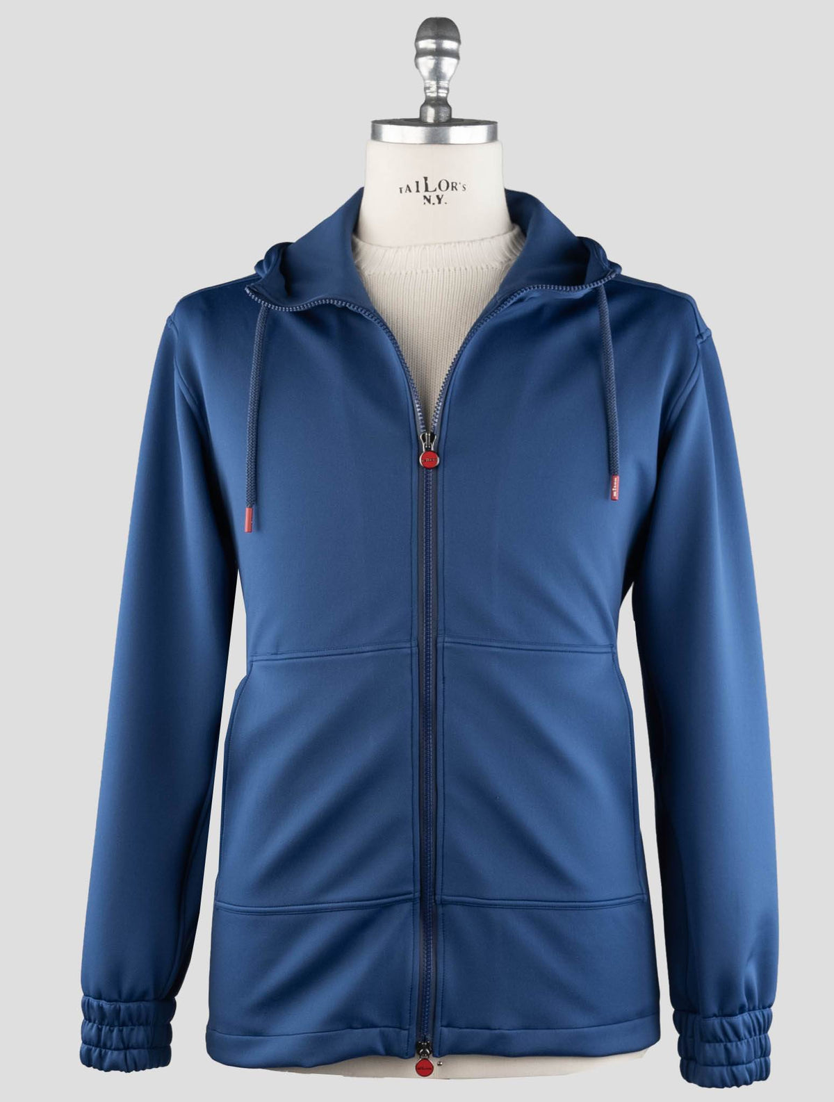 Kiton Blue Pl Cotton Pa Ea Shirt UMBI