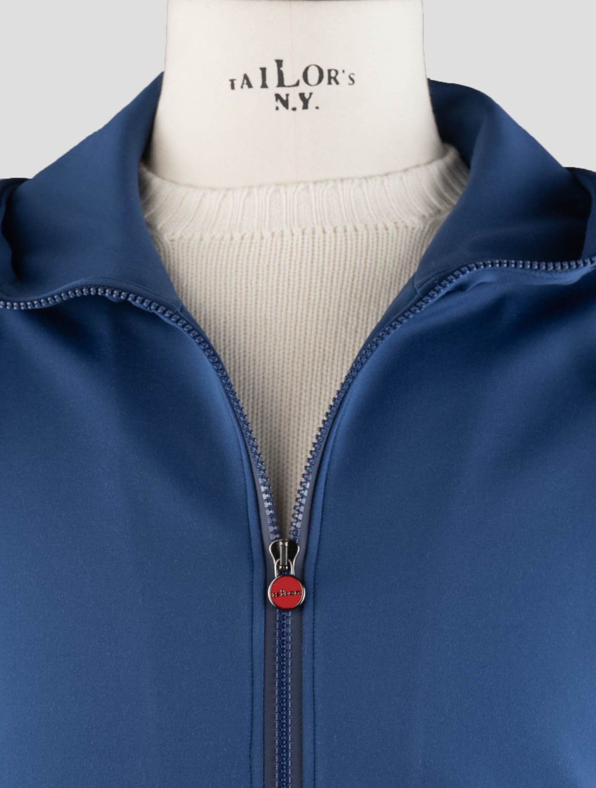 Kiton Blue Pl Cotton Pa Ea Shirt UMBI