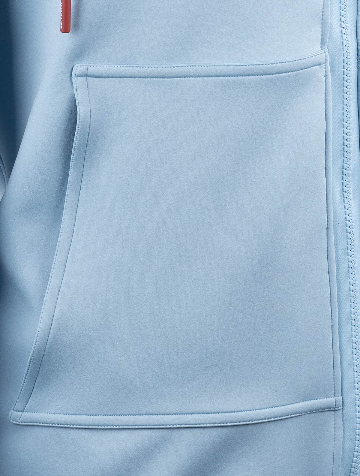 Kiton Light Blue Pl Cotton Pa Ea Sweatshirt Umbi Neoprene Fabric