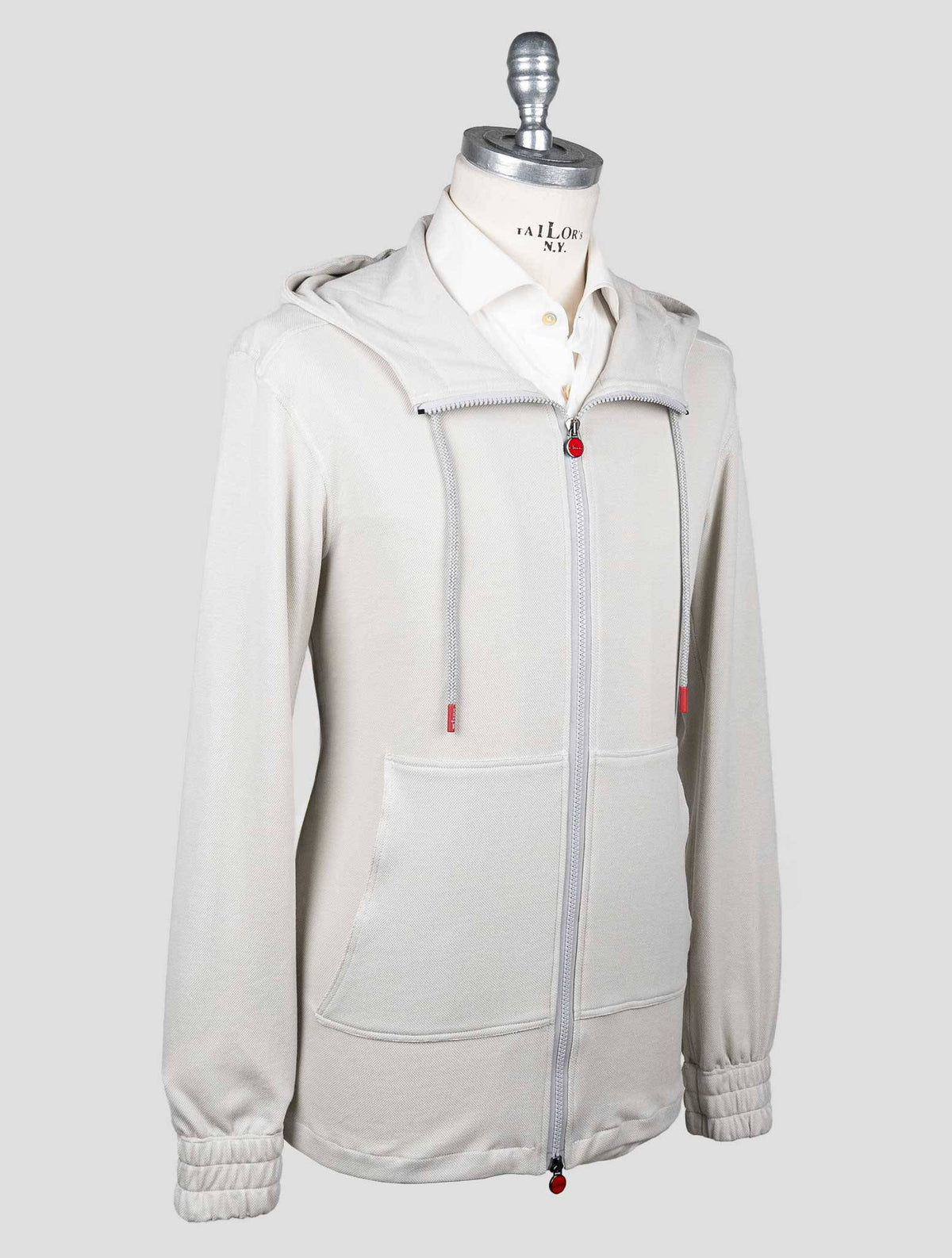 Kiton Kiton Beige Cotton Tracksuit Short Pants KMY56 Beige 001