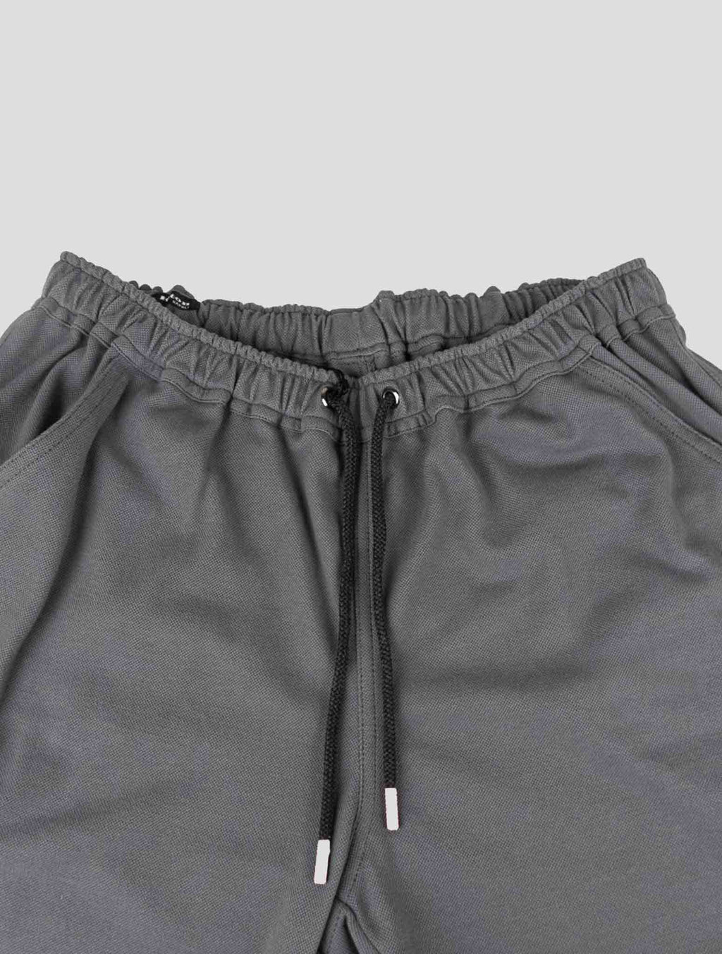 Kiton Gray Cotton Tracksuit Short Pants