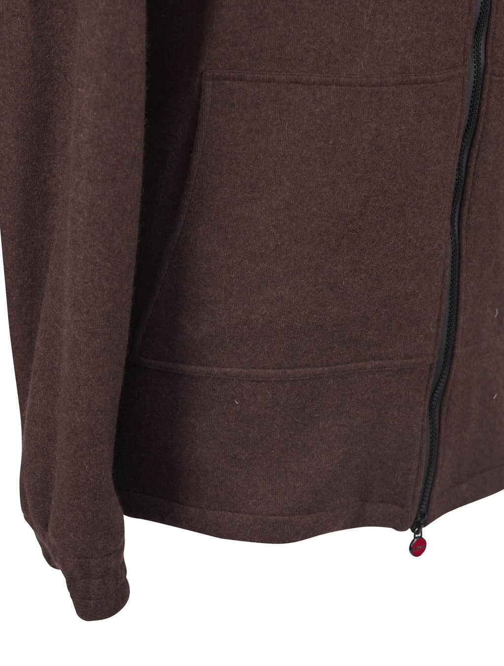 Kiton Brown Cashmere Pa Sweatshirt Umbi
