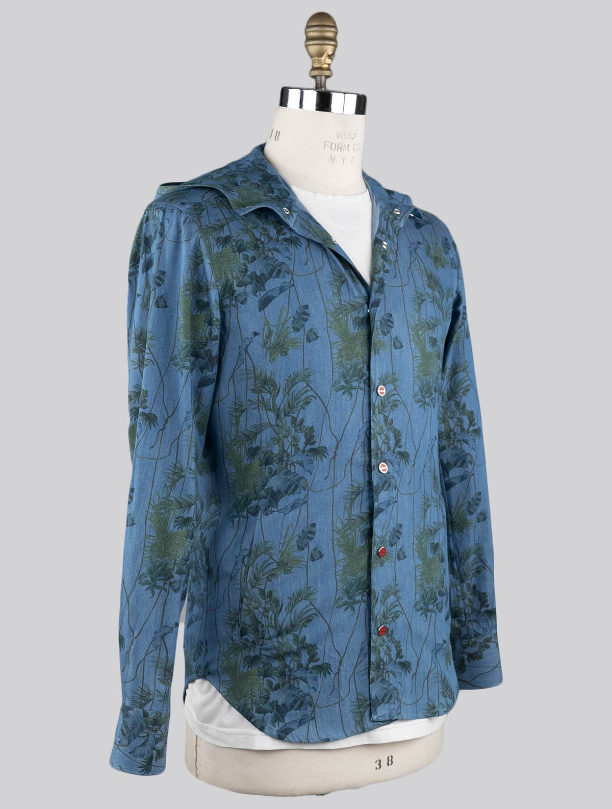 Kiton Multicolor Cotton Overshirt Mariano