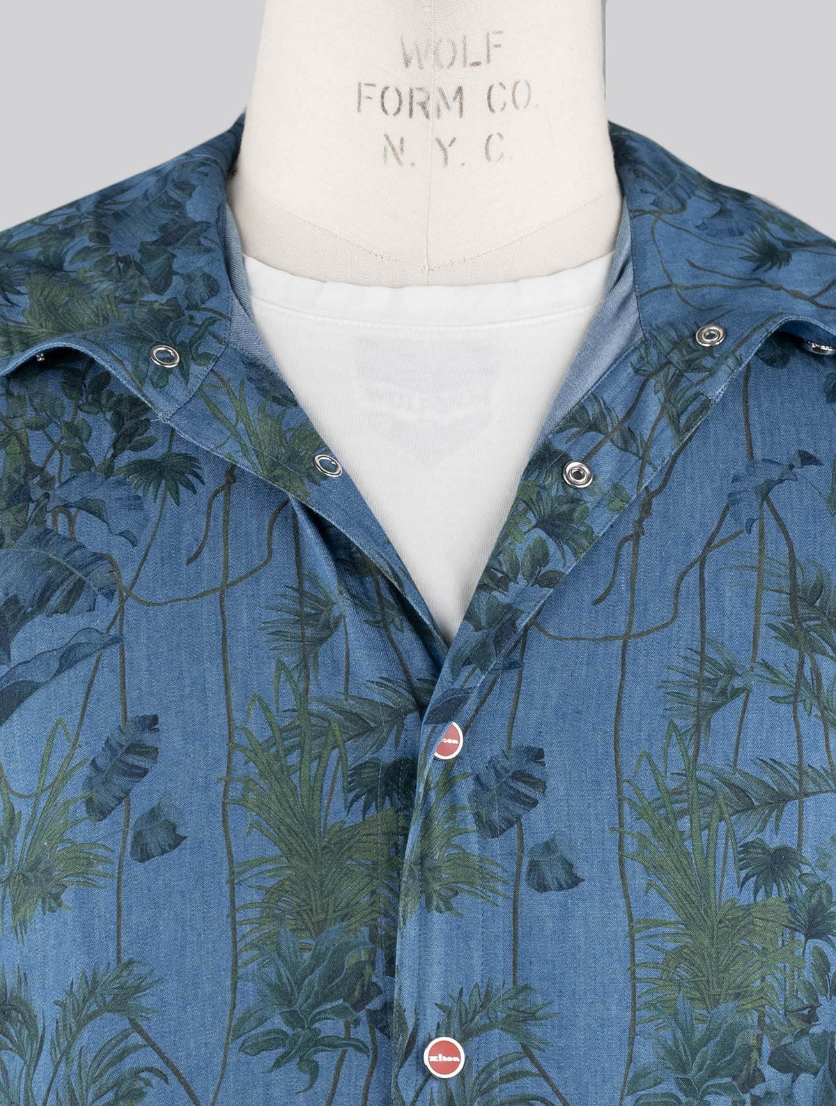 Kiton Multicolor Cotton Overshirt Mariano