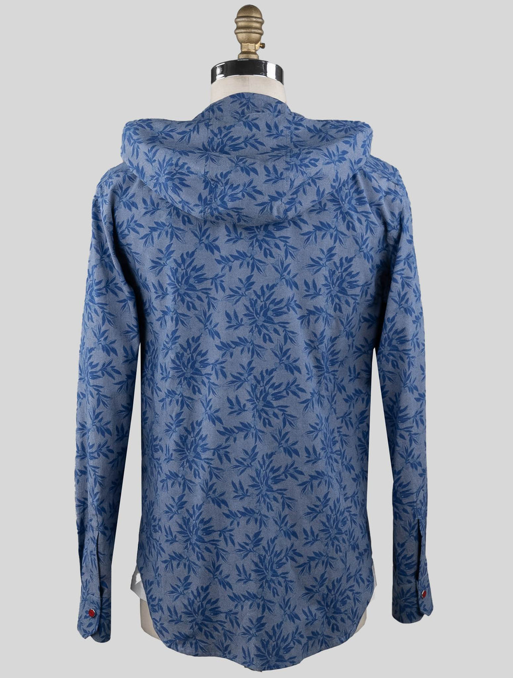Kiton Blue Cotton Sweatshirt Mariano