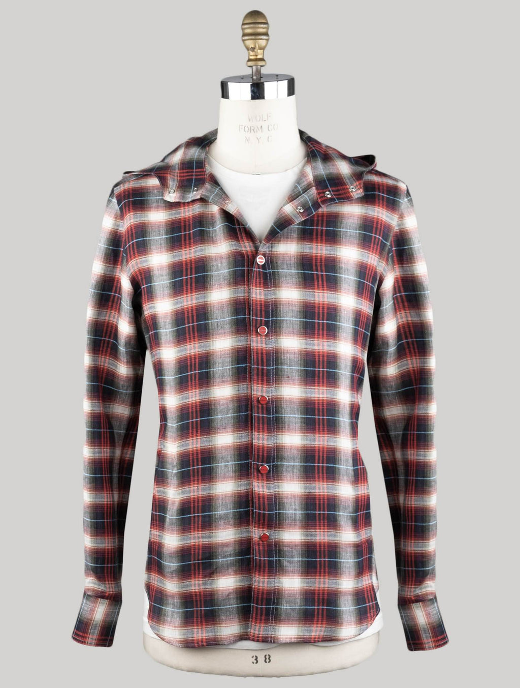 Kiton Multicolor Linen Shirt Mariano