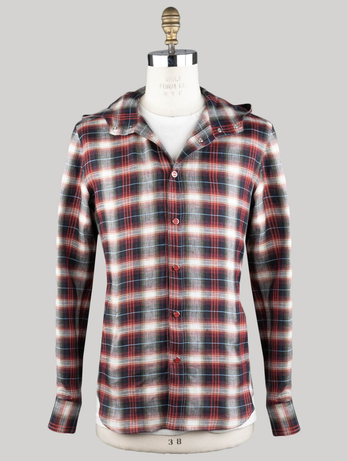 Kiton Multicolor Linen Shirt Mariano