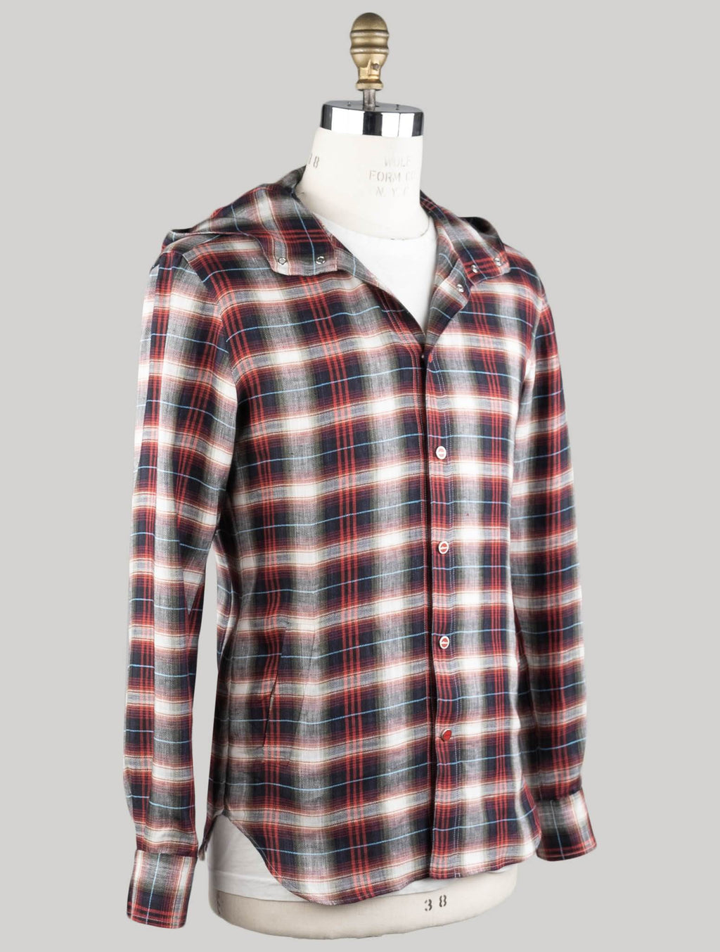 Kiton Multicolor Linen Shirt Mariano