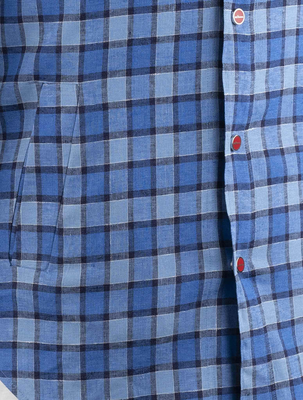 Kiton Multicolor Linen Pl Ea Shirt Mariano