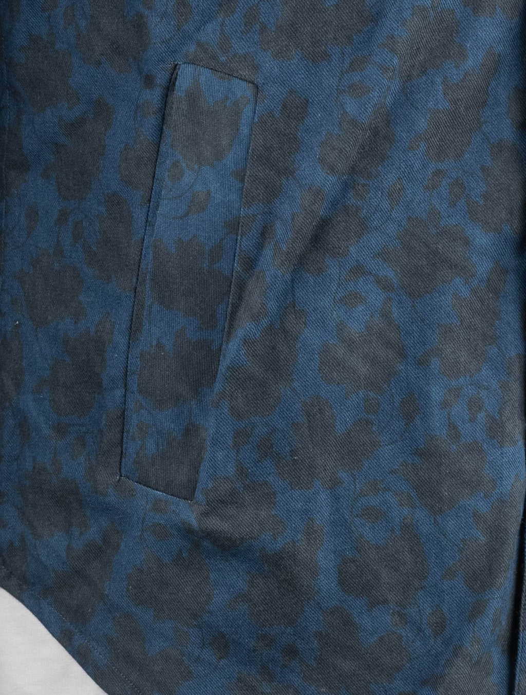 Kiton Blue Green Cotton Overshirt Mariano
