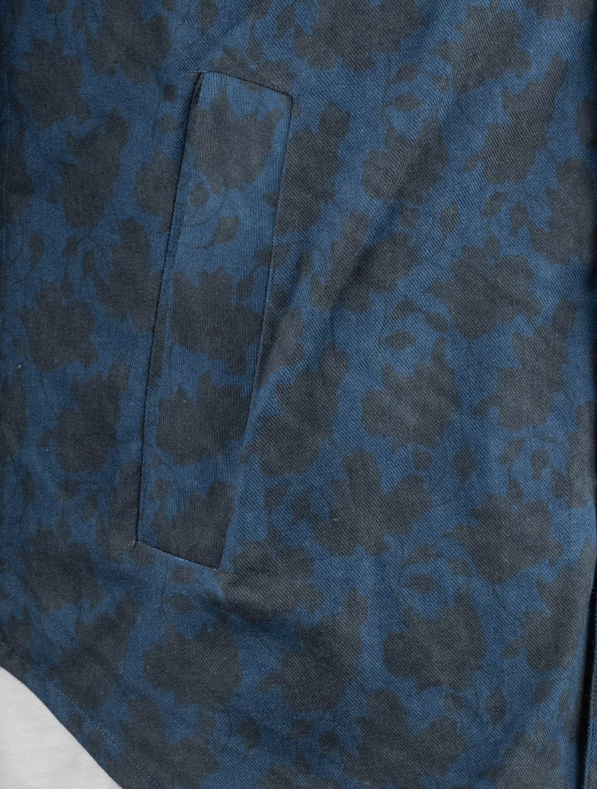 Kiton Blue Green Cotton Overshirt Mariano