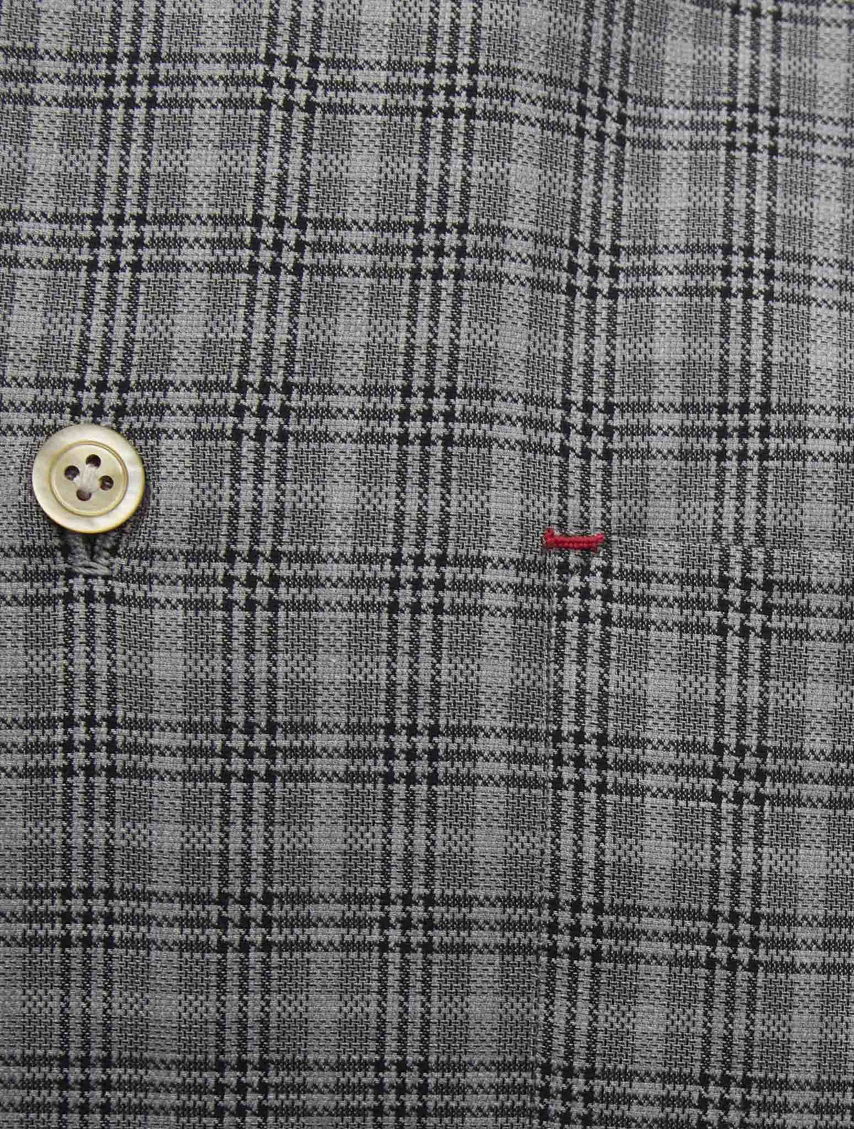 Kiton Gray Cotton Shirt