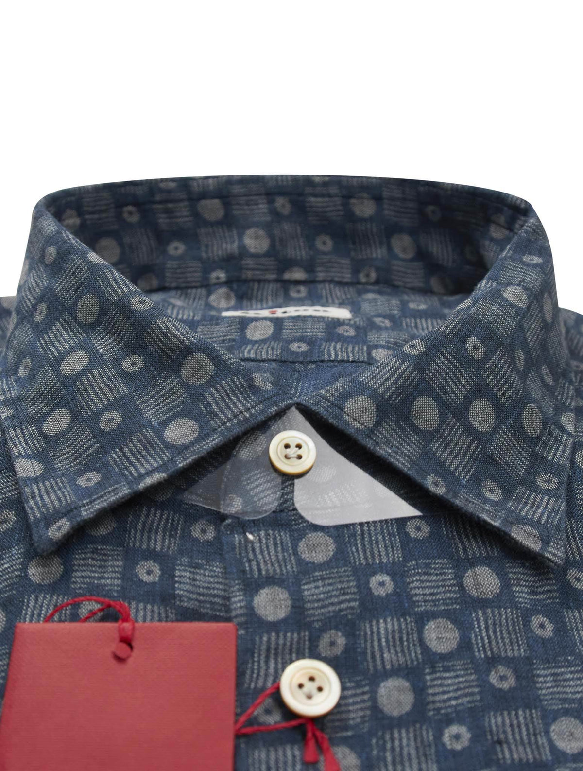 Kiton Kiton Multicolor Linen Shirt Multicolor 001