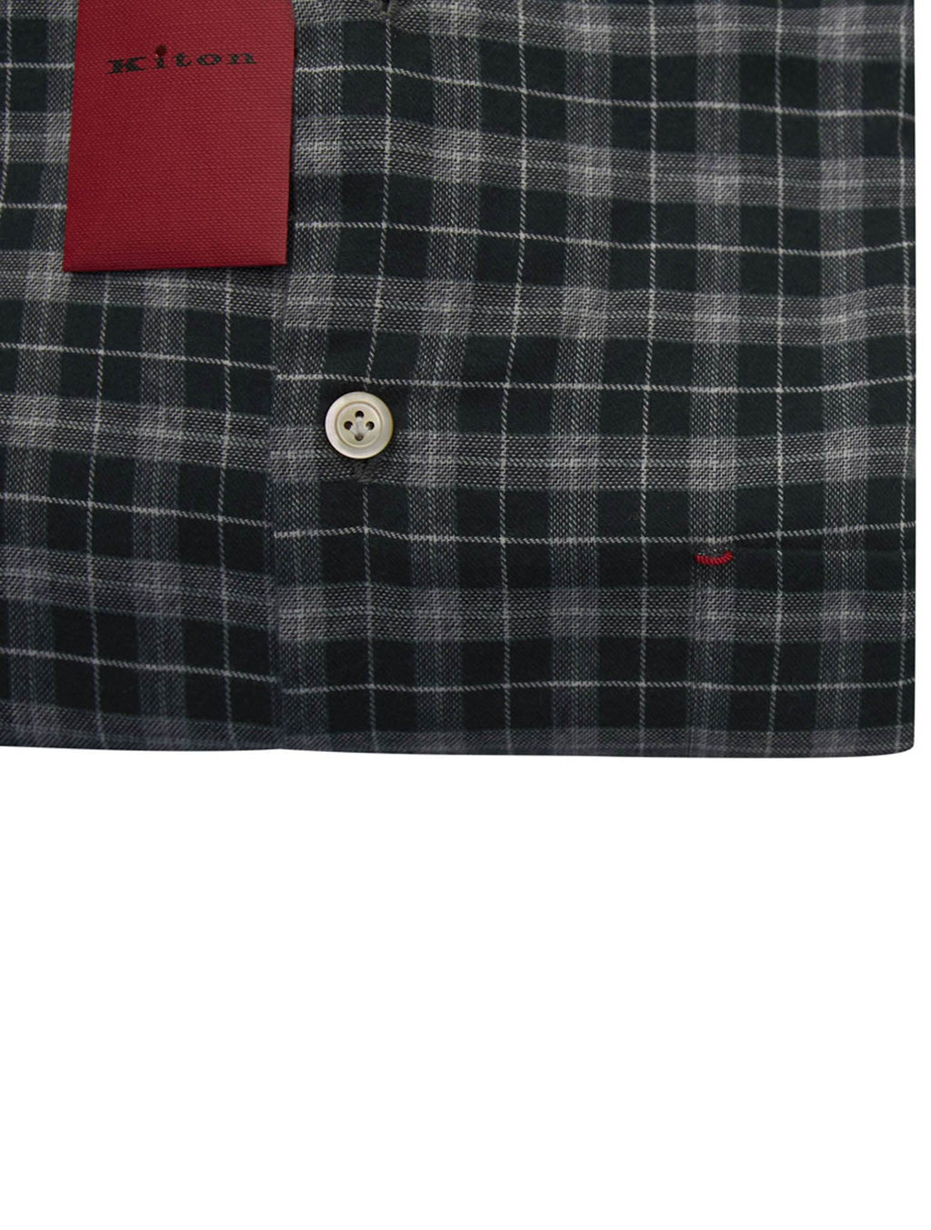 Kiton Multicolor Cotton Wool Shirt