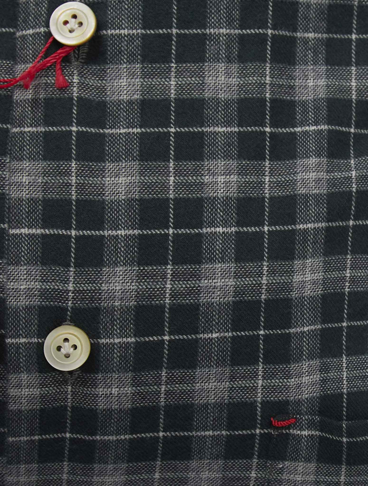 Kiton Multicolor Cotton Wool Shirt