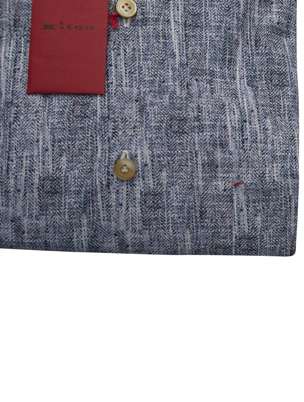 Kiton Multicolor Cotton Shirt