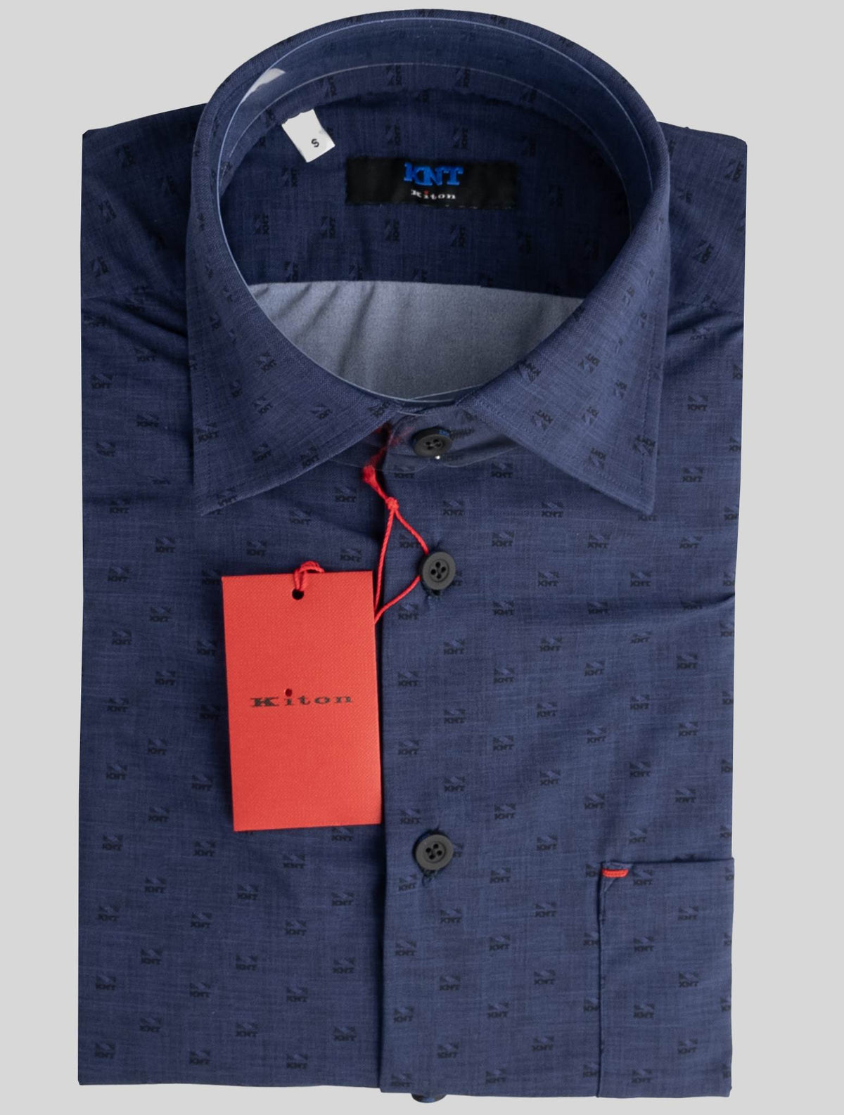 KNT Kiton Blue Pa Ea Shirt
