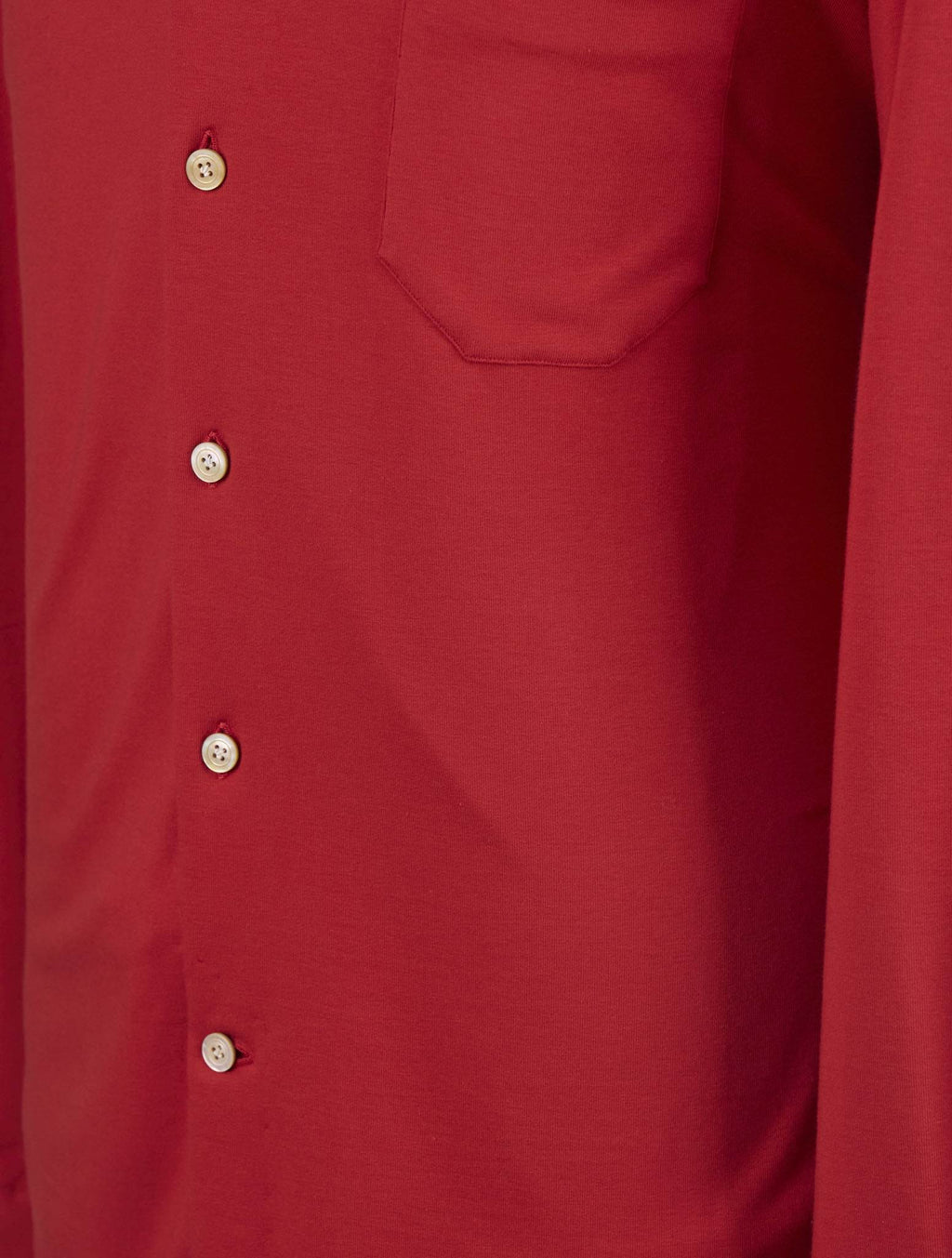 Kiton Red Cotton EA Shirt