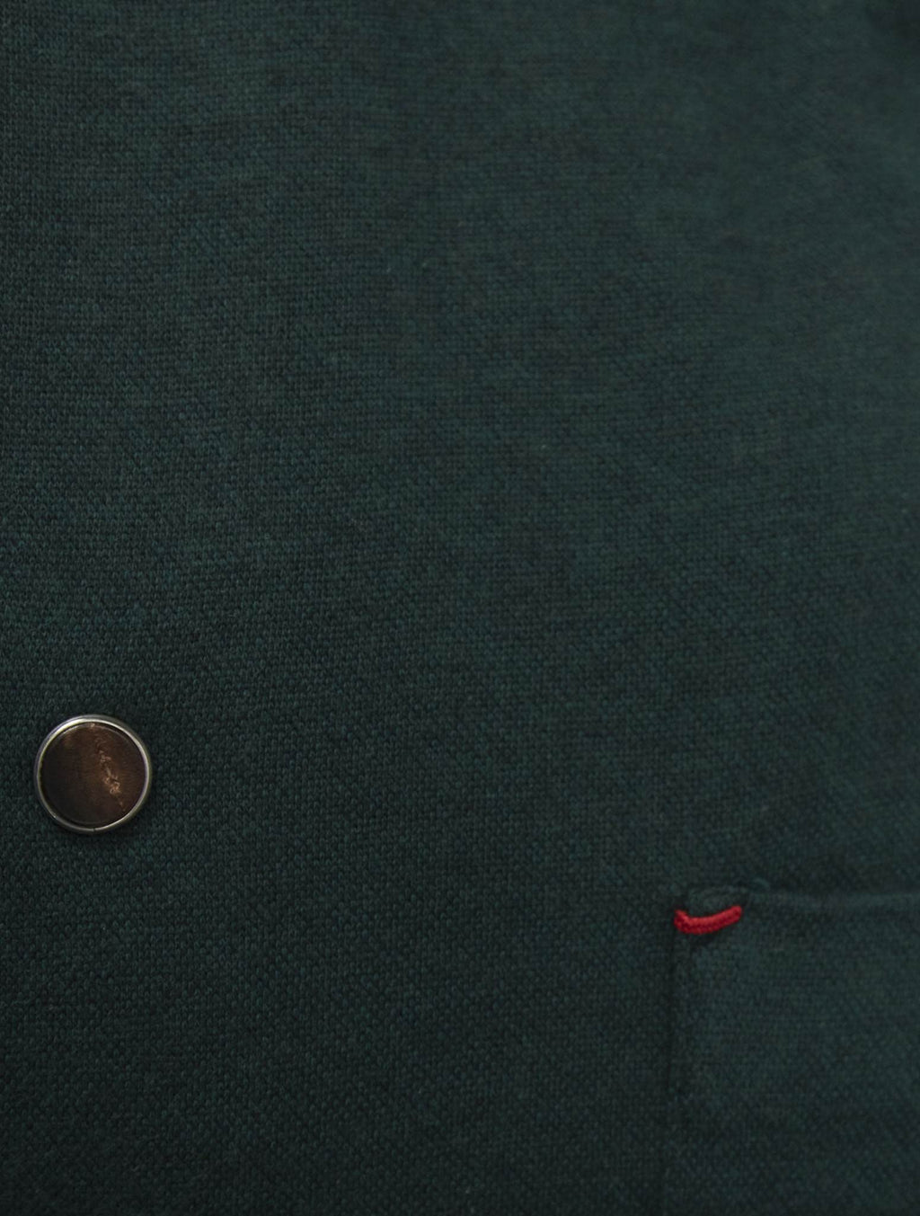 Kiton Green Cotton Cashmere Shirt