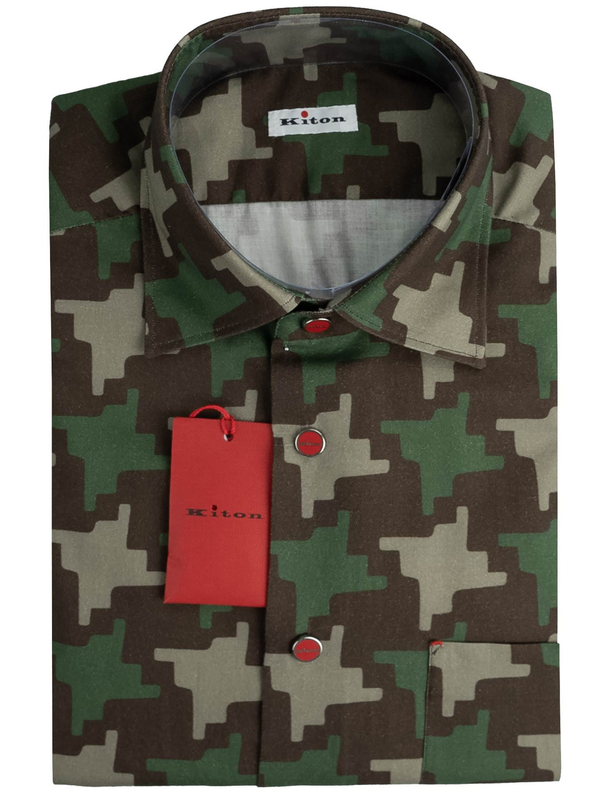 Kiton Kiton Multicolor Cotton Shirt Multicolor 000