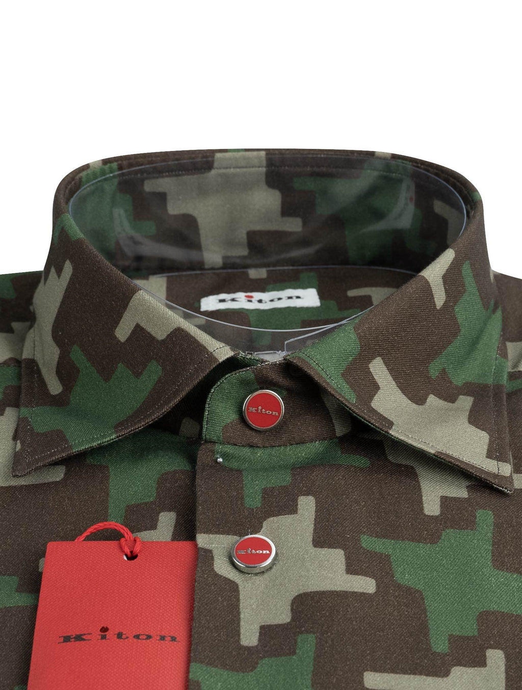 Kiton Kiton Multicolor Cotton Shirt Multicolor 001