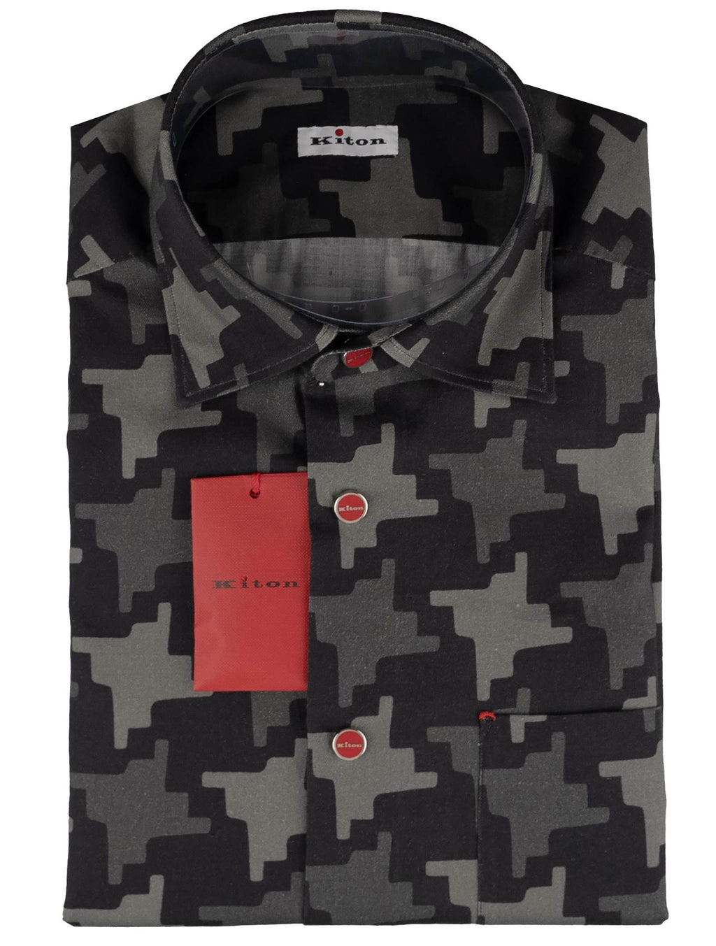Kiton Kiton Multicolor Cotton Shirt Multicolor 000