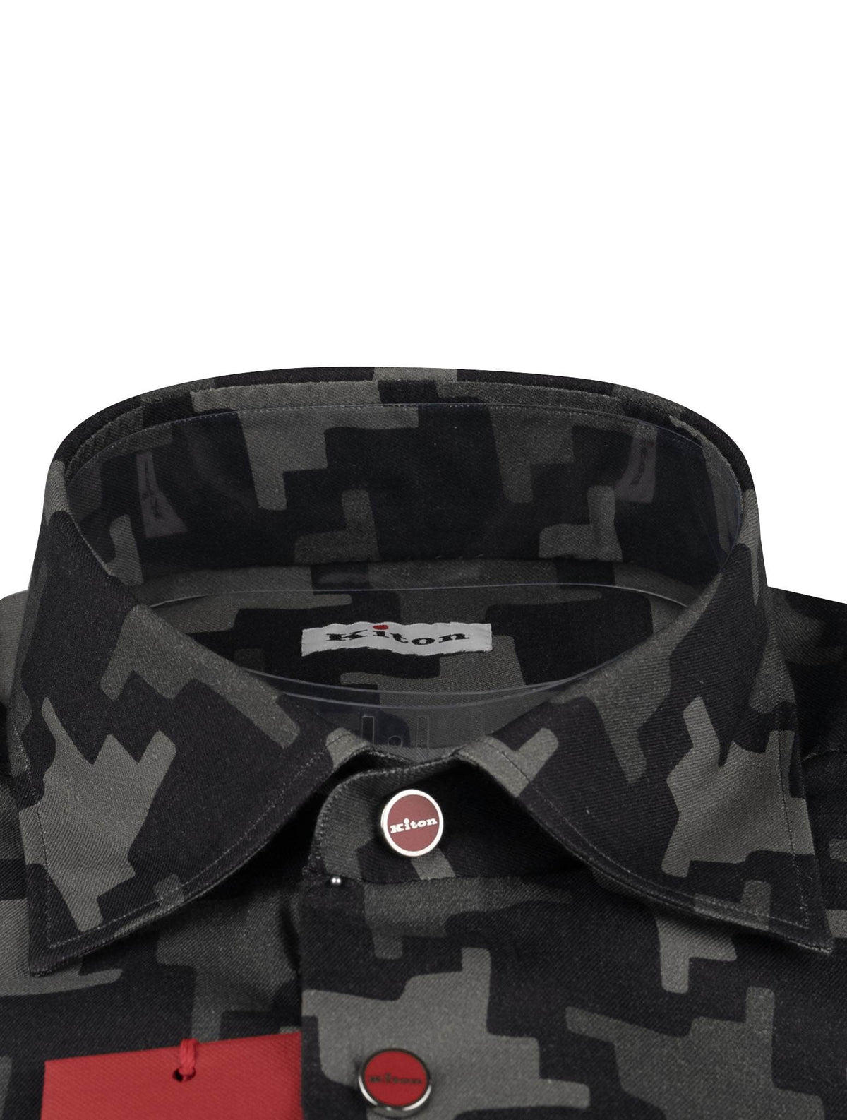 Kiton Kiton Multicolor Cotton Shirt Multicolor 001