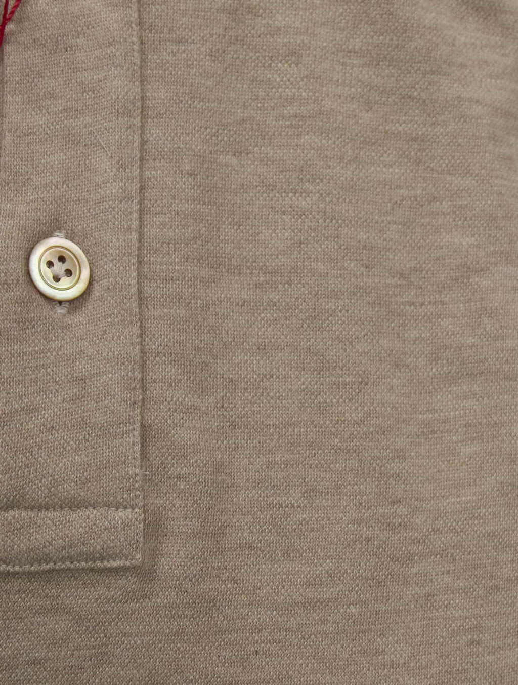 Kiton Beige Cotton Cashmere Shirt