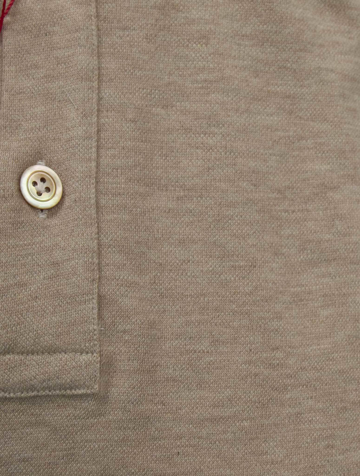 Kiton Beige Cotton Cashmere Shirt