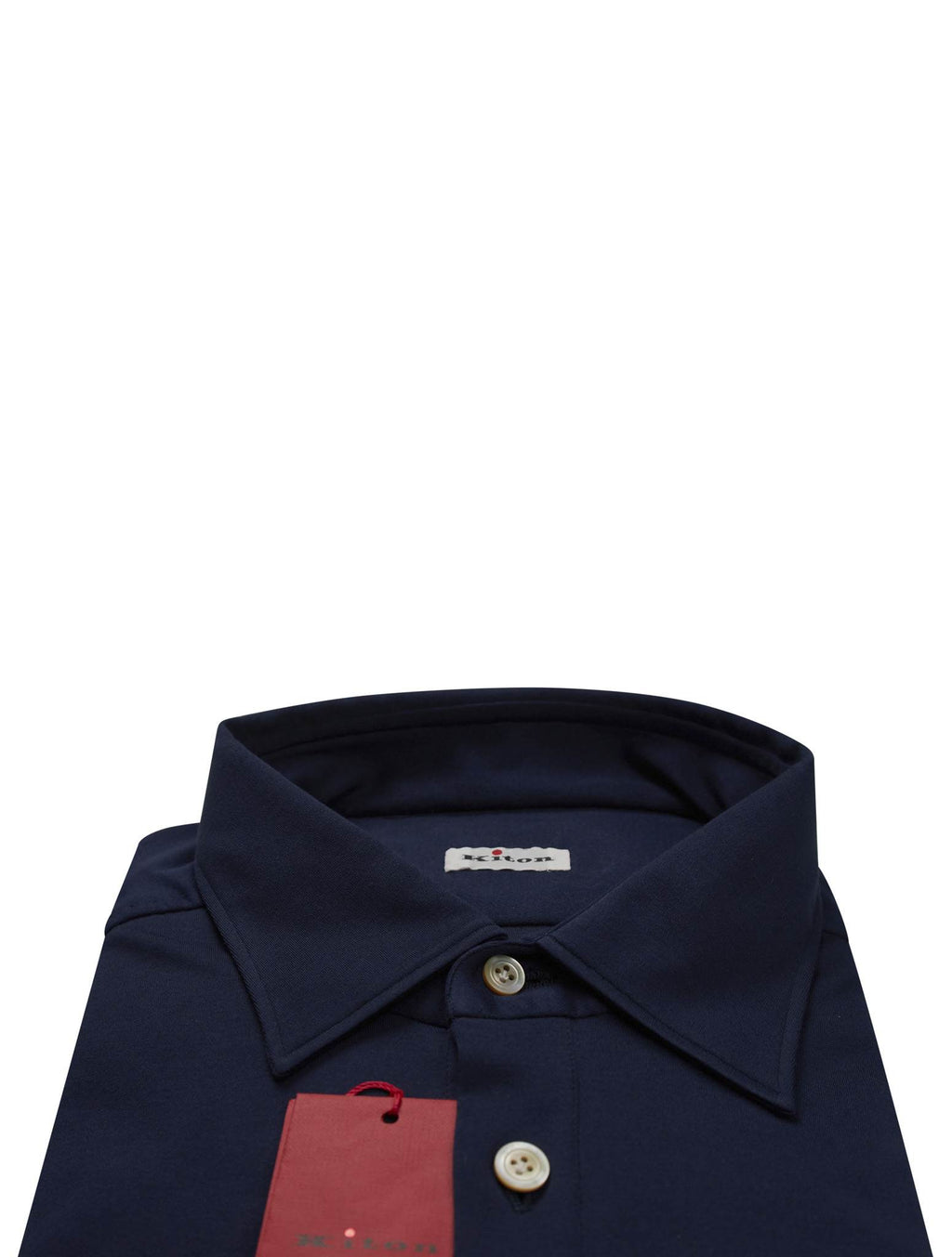 Kiton Kiton Blue Cotton Shirt Blue 001