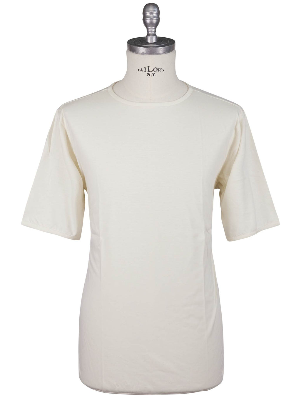 Kiton Kiton White Cotton T-Shirt White 000