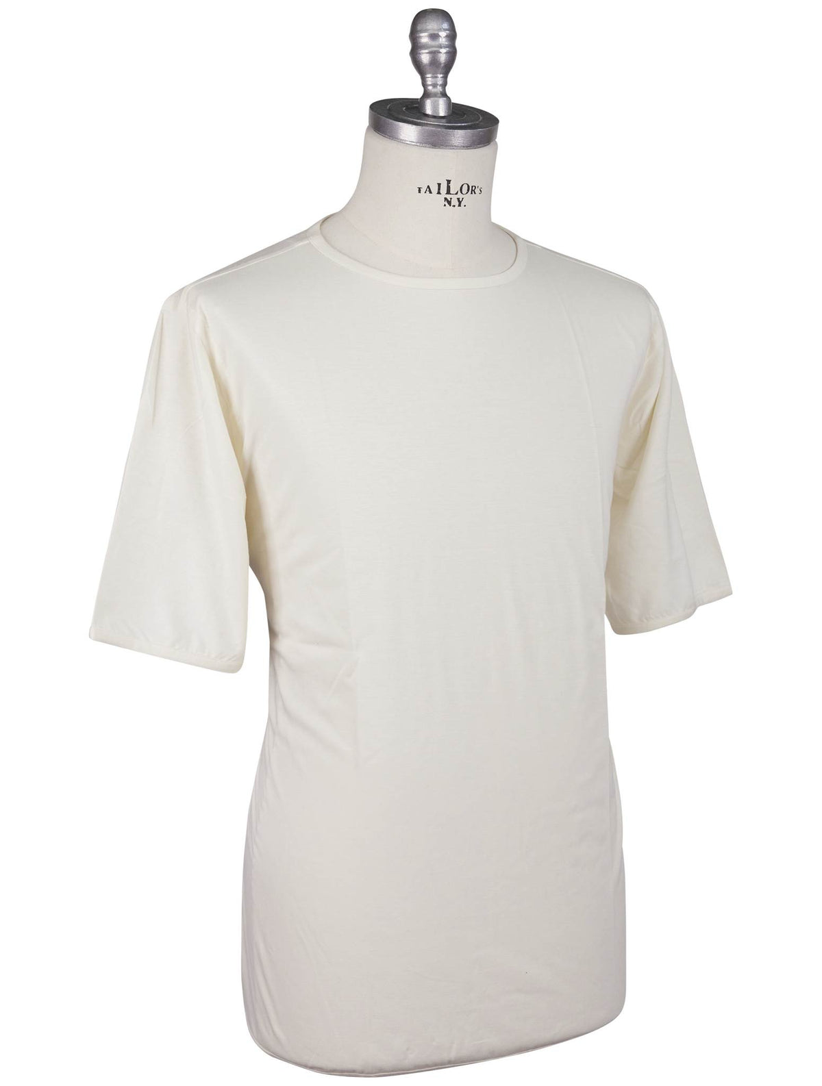 Kiton Kiton White Cotton T-Shirt White 001