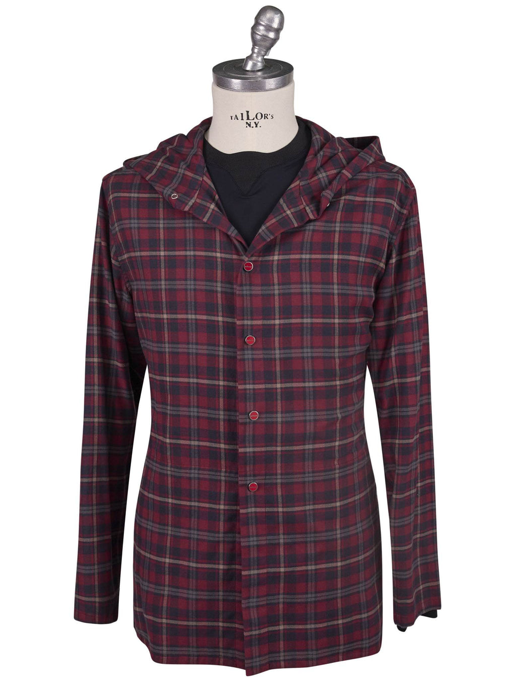 Kiton Multicolor Cotton Overshirt