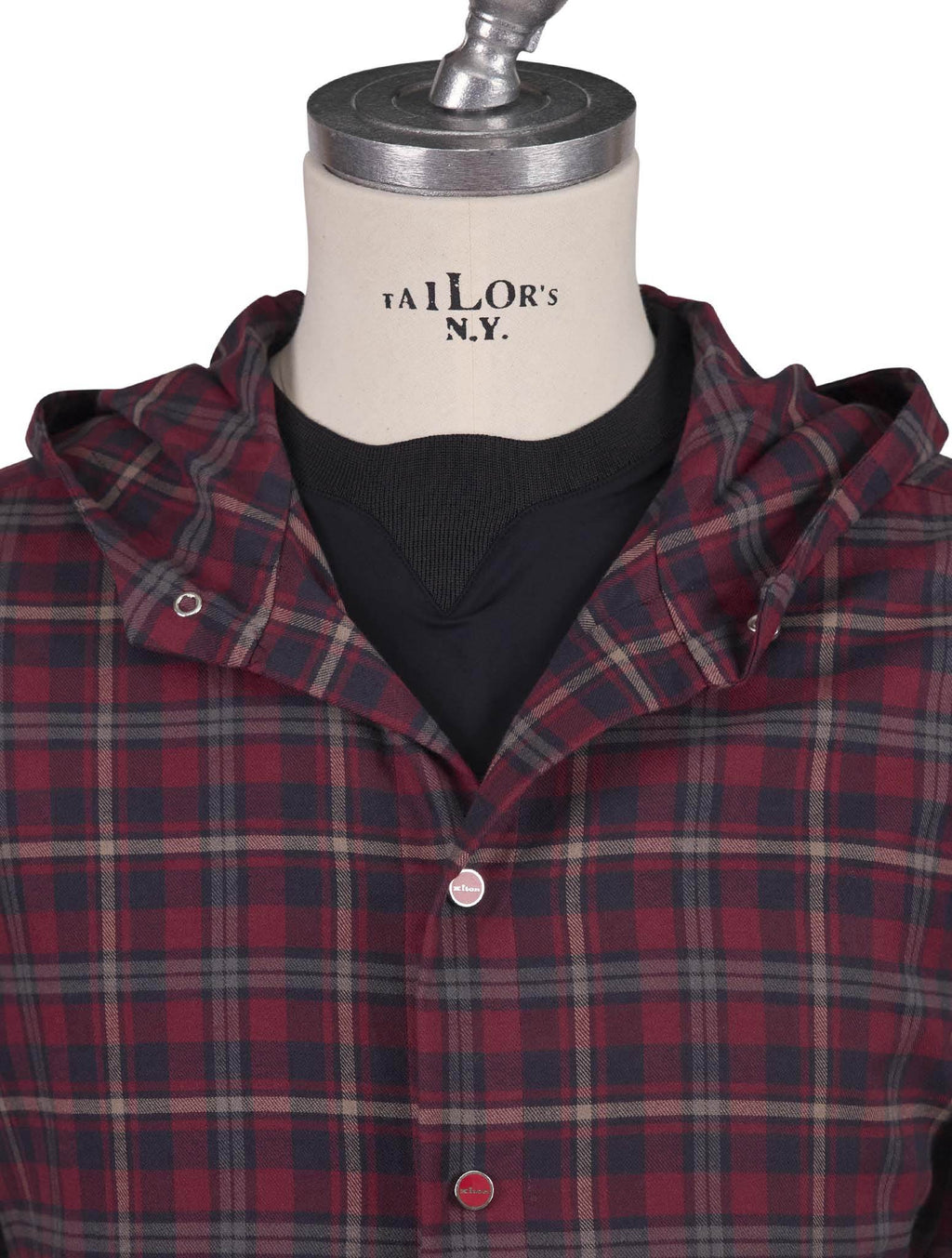 Kiton Multicolor Cotton Overshirt