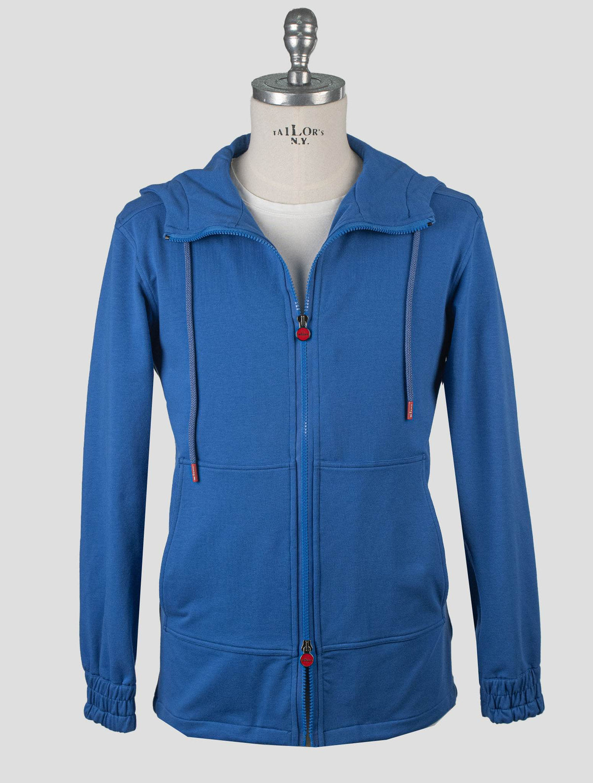 Kiton Kiton Blue Cotton Ea Tracksuit Short Pants Blue 001