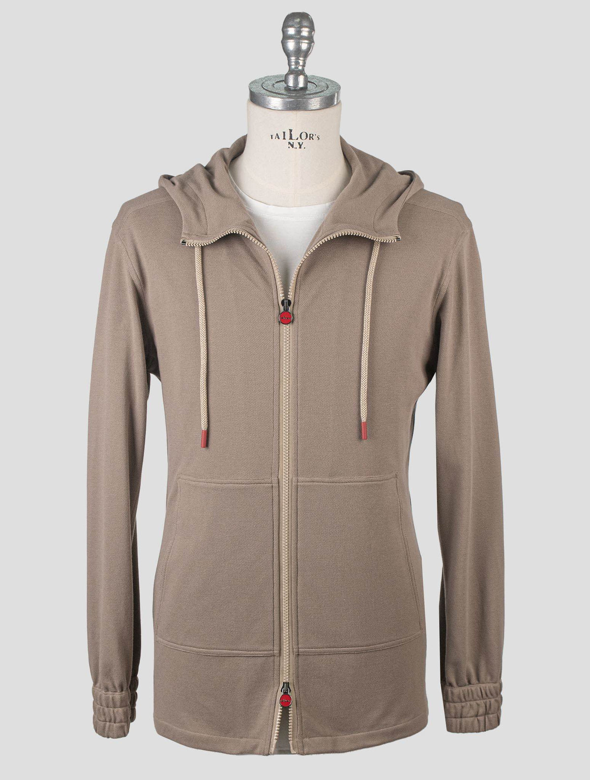 Kiton Kiton Light Brown Cotton Tracksuit Short Pants Light Brown 001