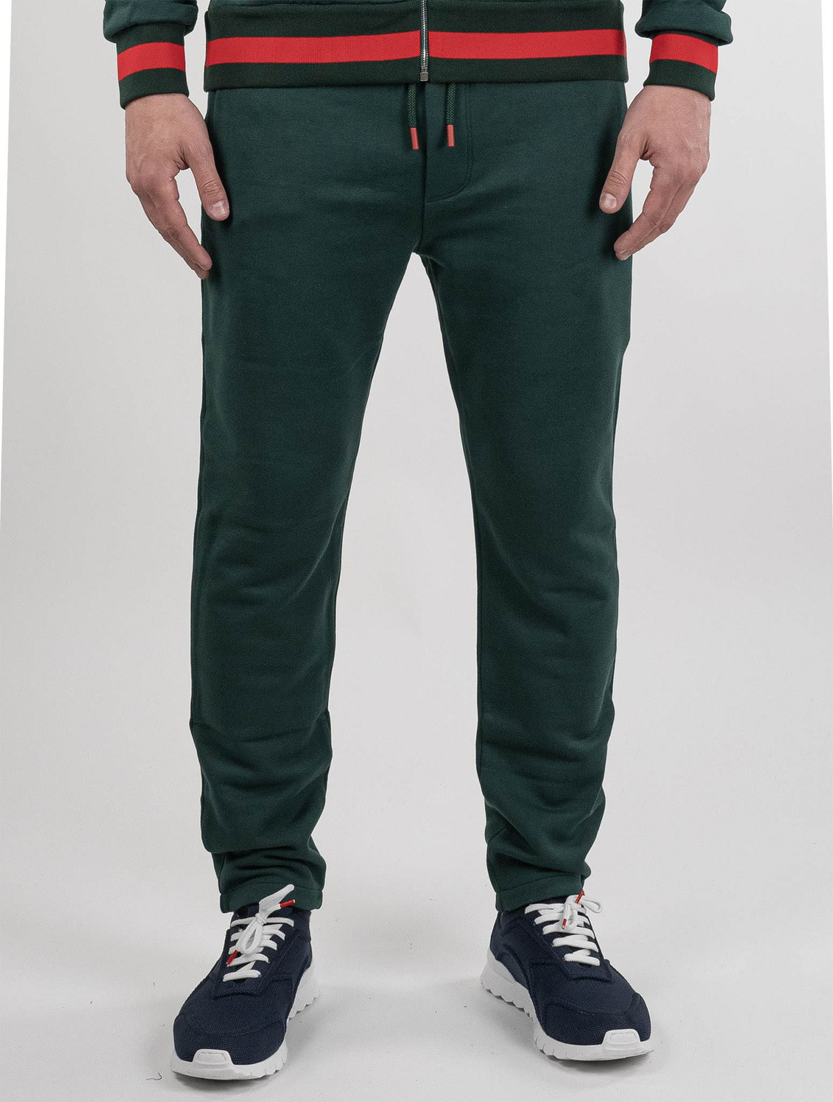 Kiton Green Cotton Ea Tracksuit