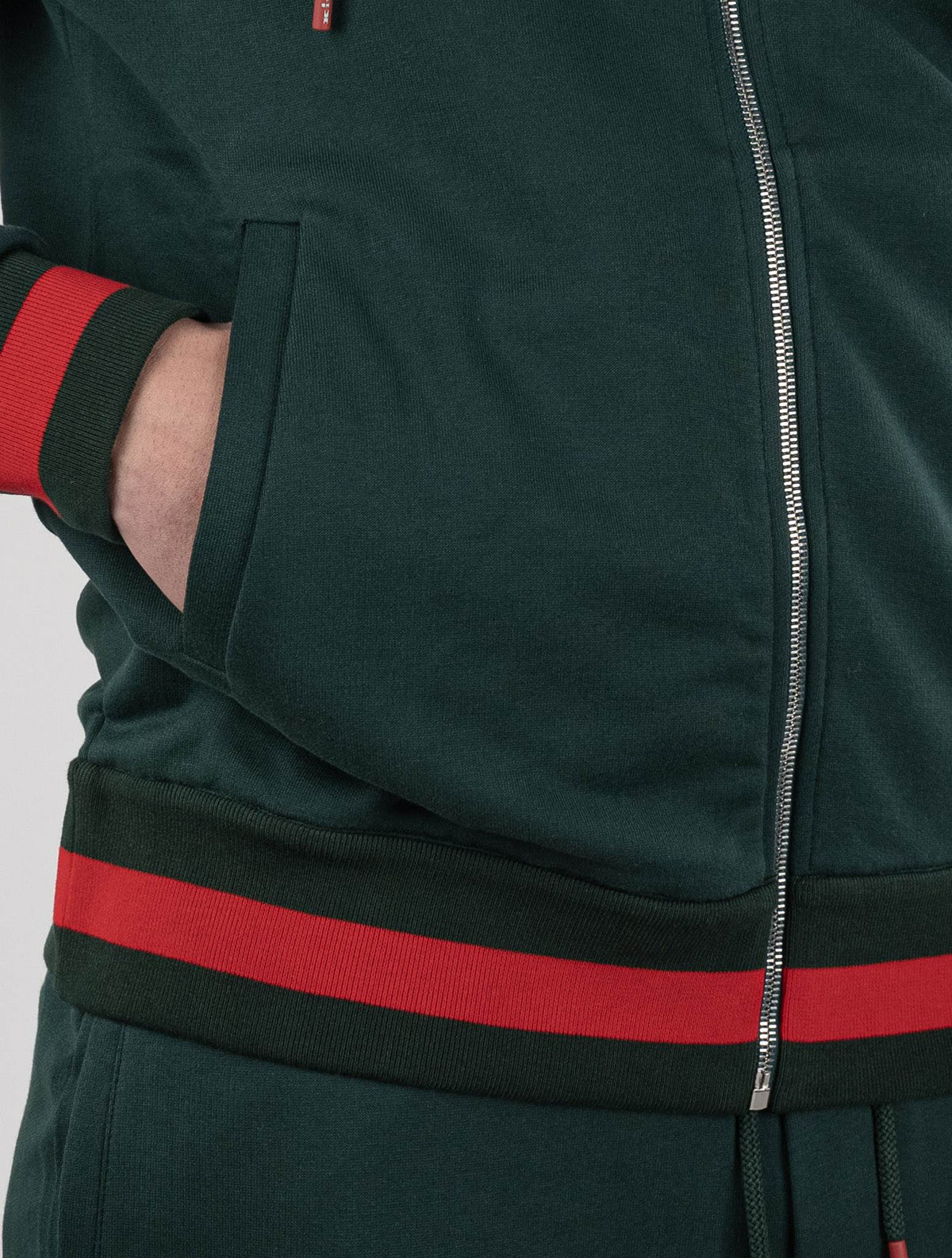 Kiton Green Cotton Ea Tracksuit