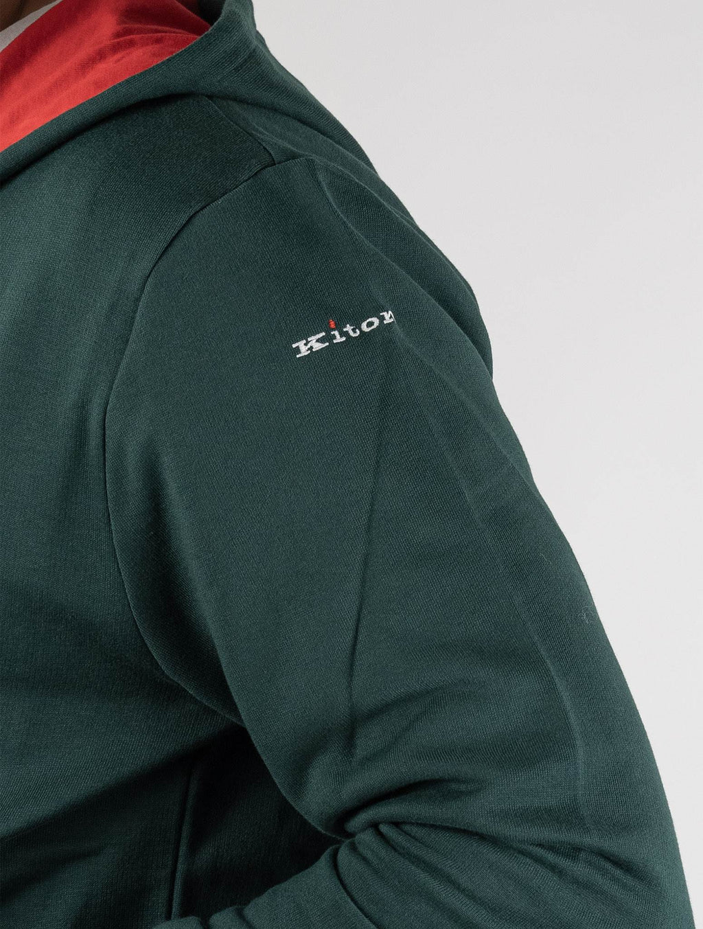Kiton Green Cotton Ea Tracksuit