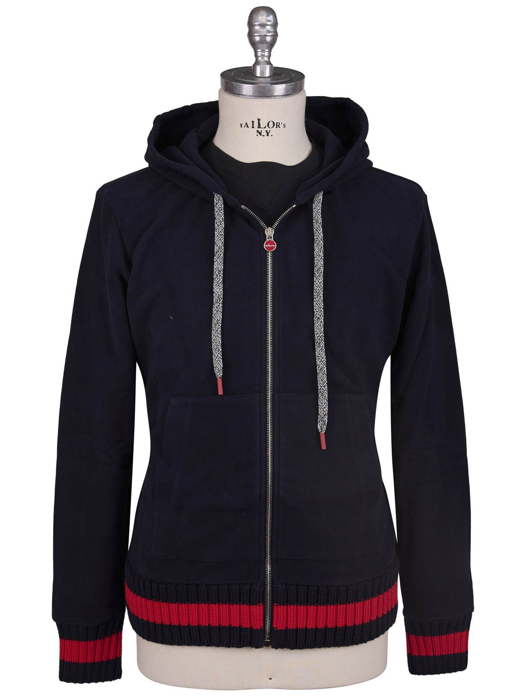 Kiton Kiton Blue Cotton Tracksuit Blue 001