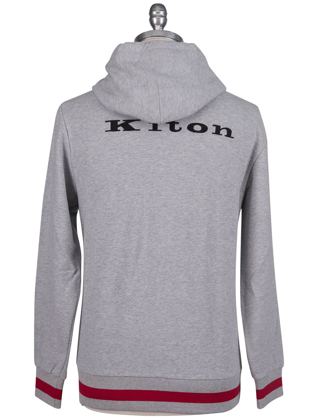 Kiton Gray Cotton Tracksuit