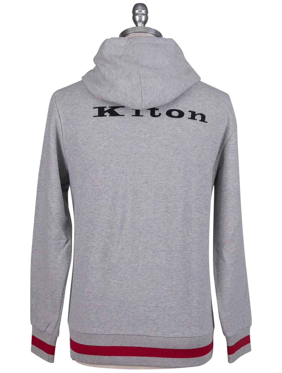 Kiton Gray Cotton Tracksuit