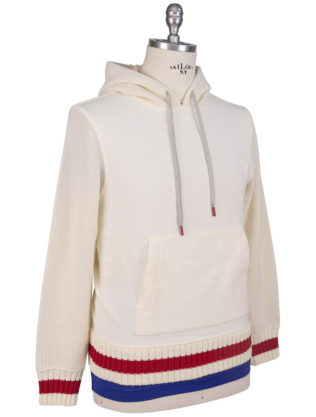 Kiton White Cotton Tracksuit