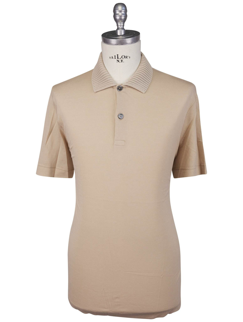 Kiton Kiton Beige Cotton Polo Beige 000