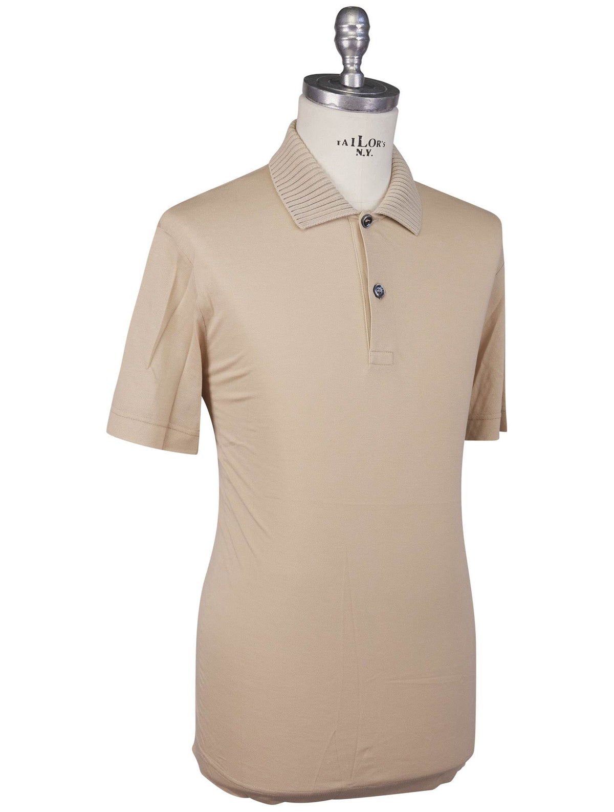 Kiton Kiton Beige Cotton Polo Beige 001