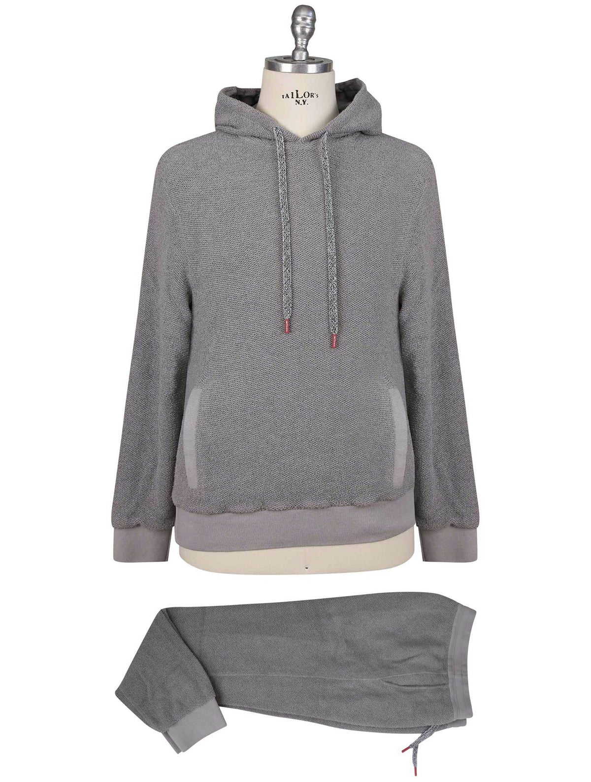 Kiton Kiton Gray Cotton PA Tracksuit Gray 000